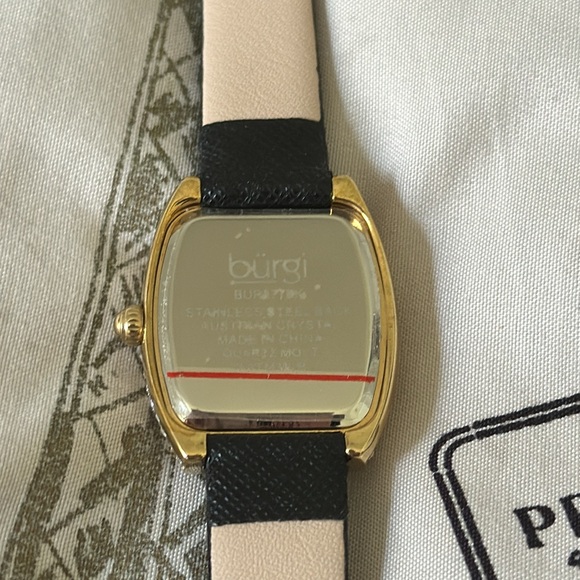 Burgi Leather Band Watch - Picture 10 of 16